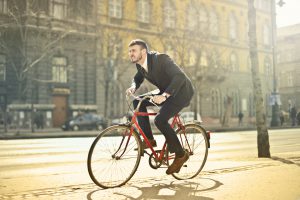 redenen op de fiets naar werk